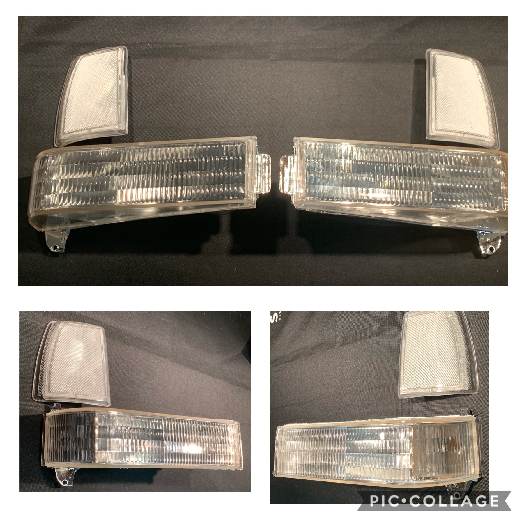 GM TRUCK 7380 CHEVROLET TRUCK C10 LIGHTS KIT CLEAR SIDE MARKERS TURN
