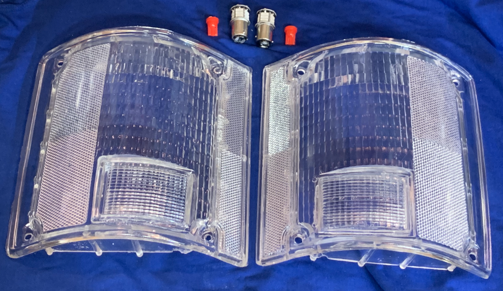 Tail light Lenses 1973 1991 Chevy GMC Pickup Suburban Jimmy Blazer C