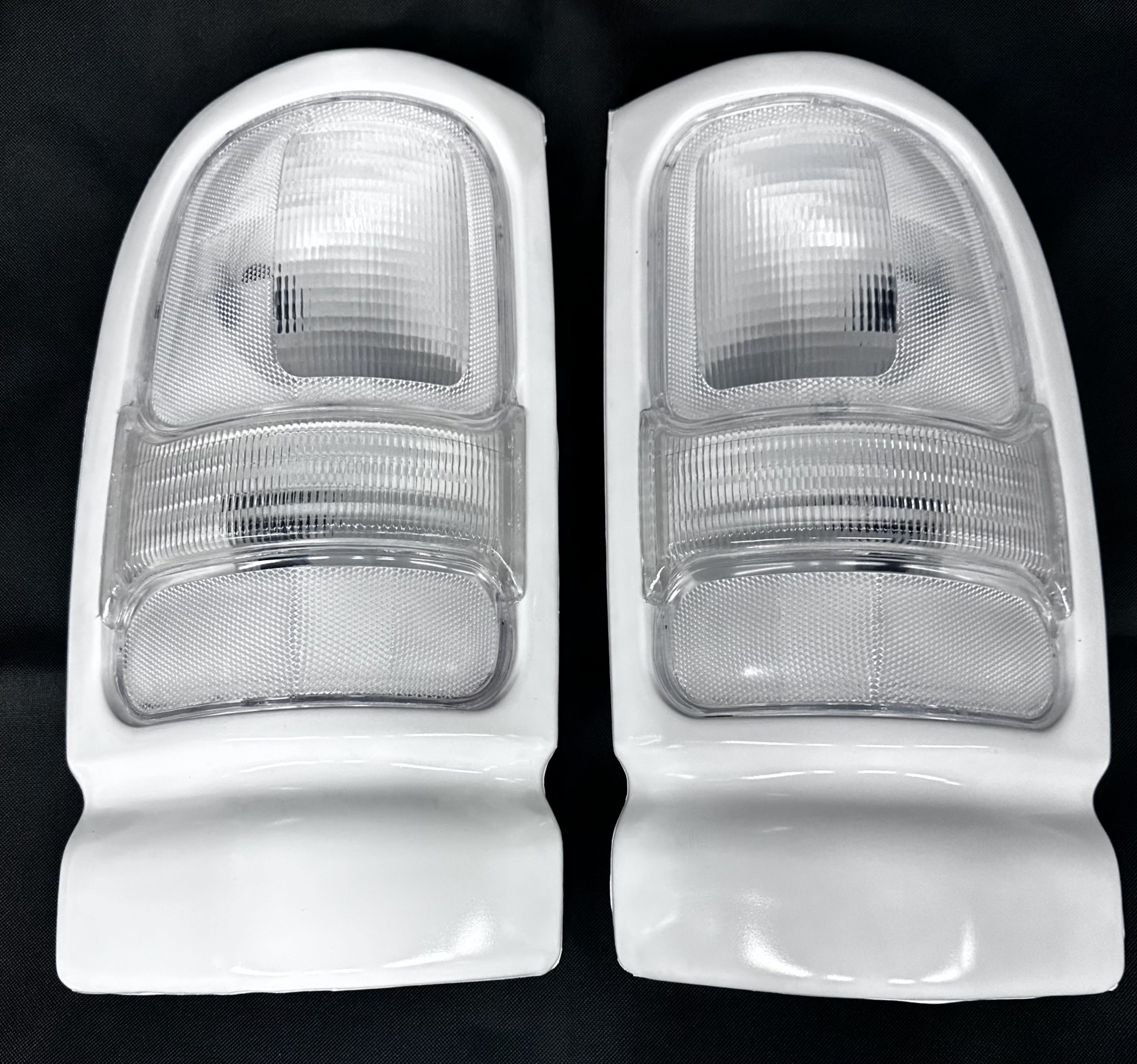 thumbnail image 2 of LABLT Smoke Lens & Chrome Housing Tail Light Set For 1994-2001 Dodge Ram 1500 2500 3500 2 of 4